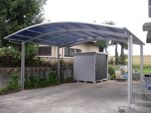 板倉町　カーポート・物置